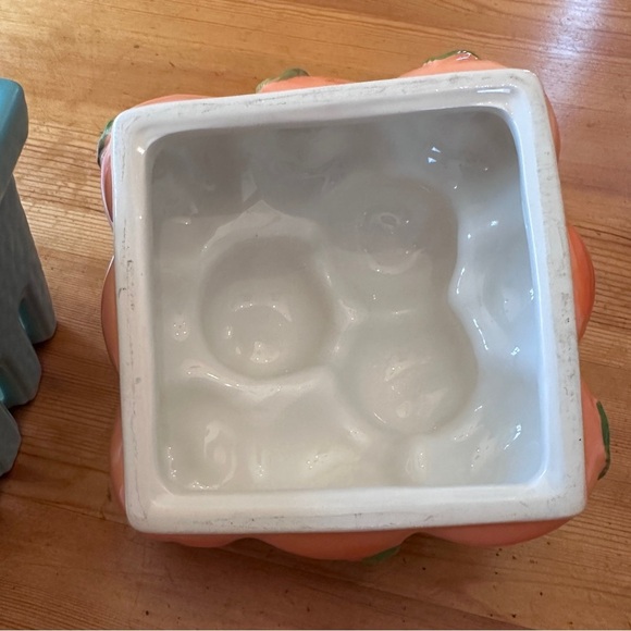 HomeWorx Farm stand Peach Basket Ceramic home decor - Picture 5 of 7